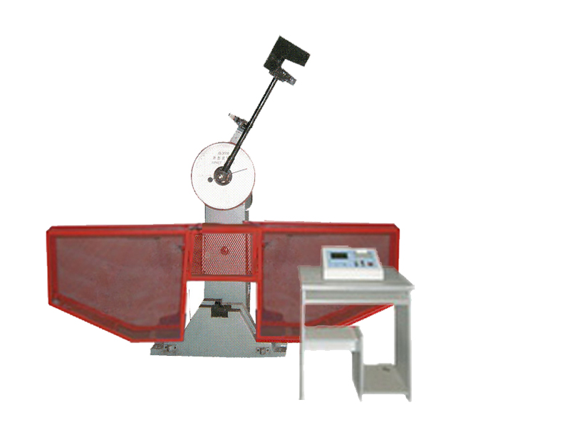 Digital display type impact testing machine